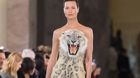 Fake Animal Heads Stir Outrage at Paris Haute Couture Fashion .